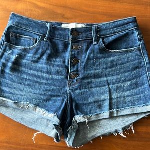 Abercrombie denim shorts